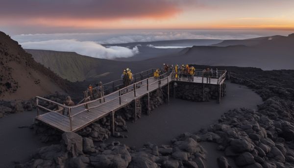 Comment naviguer en toute sécurité lors d’une éruption du Piton de la Fournaise