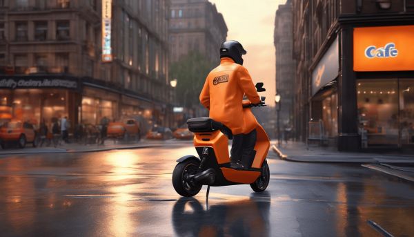 Prendre le rôle de livreur Uber Eats et ses implications