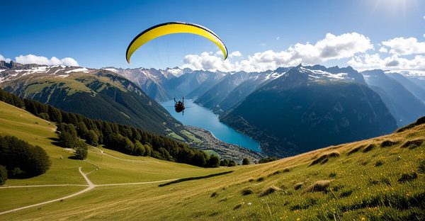 S'envoler en parapente : explorez la beauté de la tarentaise
